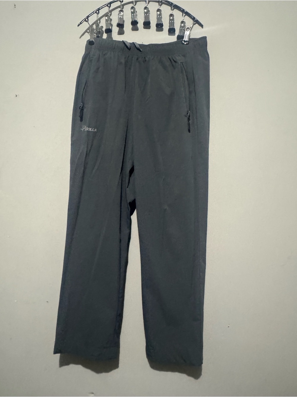 Podolla Men’s Lightweight Quick Dry Hiking Pants Gray Size Medium
